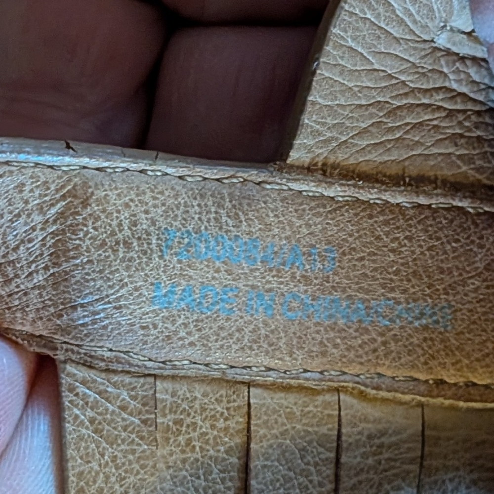 Vintage Coach Leather Sandals Sz 8 - Picture 10 of 11